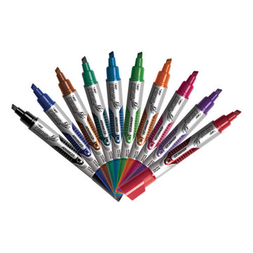 BIC® Intensity Advanced Dry Erase Marker, Tank-style, Broad Chisel Tip, Assorted Colors, 24-pack freeshipping - TVN Wholesale